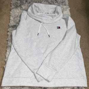Tommy Hilfiger women’s pullover hoodie Gray size Large